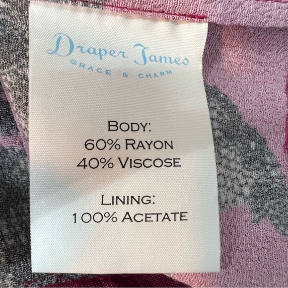 HP 💋 New Draper James NWT fuchsia and black dress - Picture 8 of 11